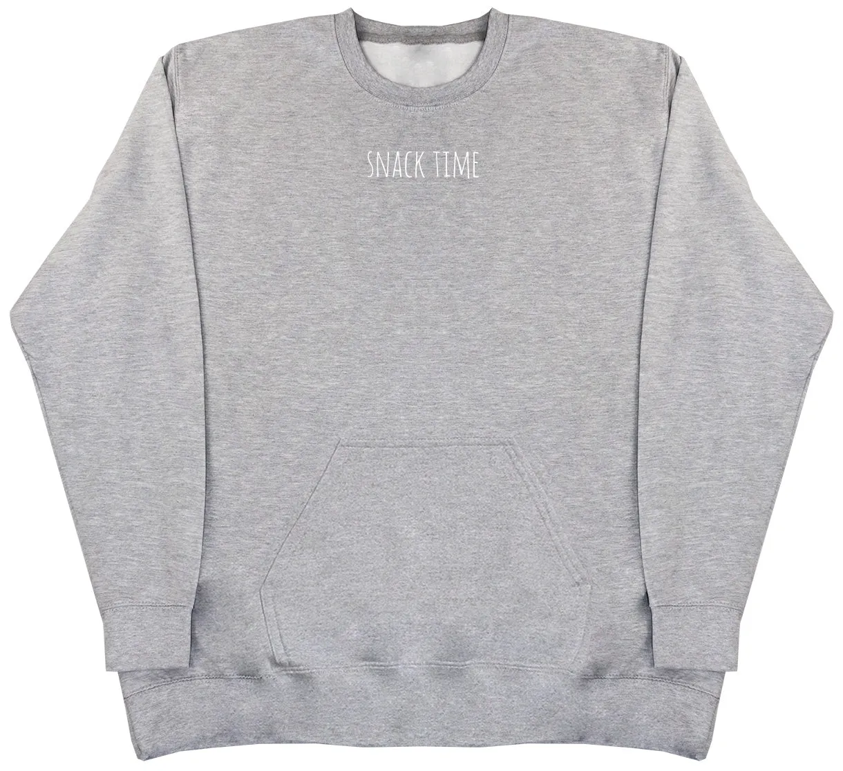 Snack Time - Huge Oversized Hoodless Hoodie