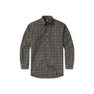 Southern Marsh Shackelford Flannel - Dark Green/Sage