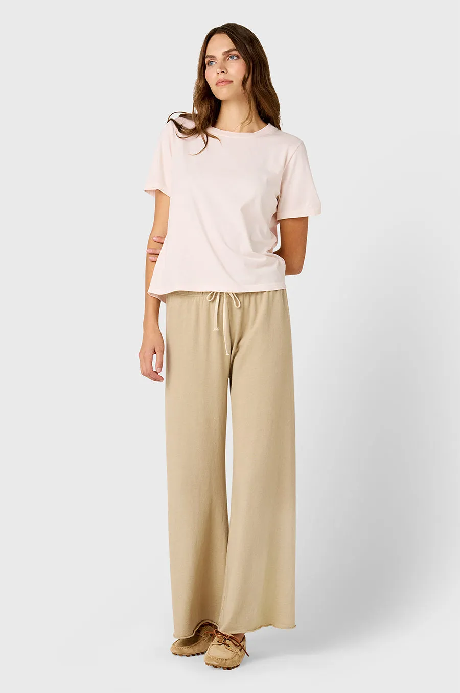 S/S CLASSIC TEE IN BALLET LUXE COTTON