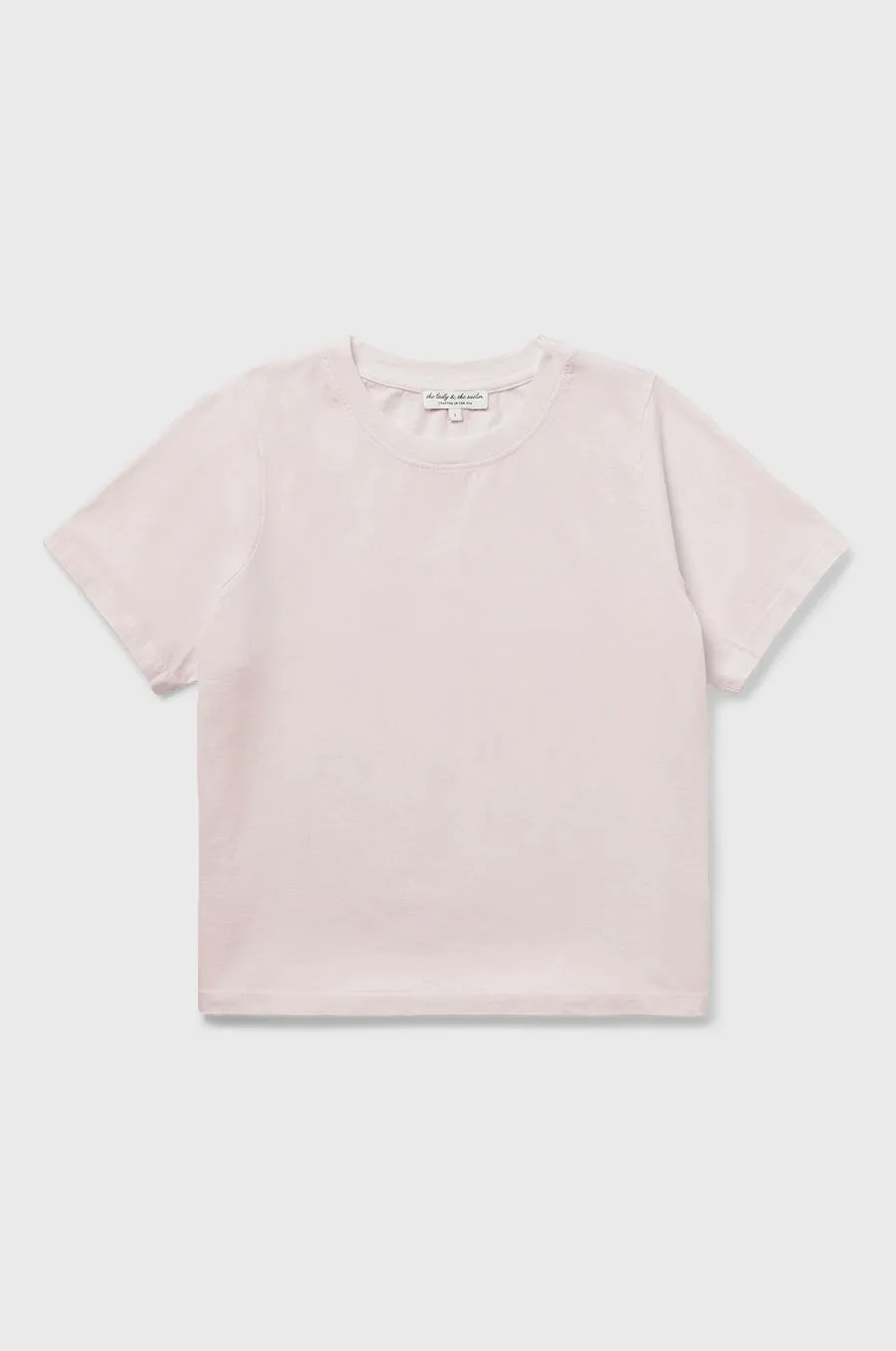 S/S CLASSIC TEE IN BALLET LUXE COTTON