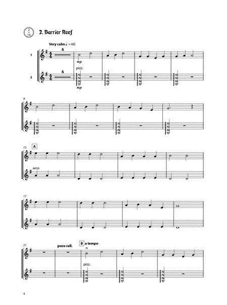 String Time Joggers Violin book   CD 14 pieces for flexible ensemble
