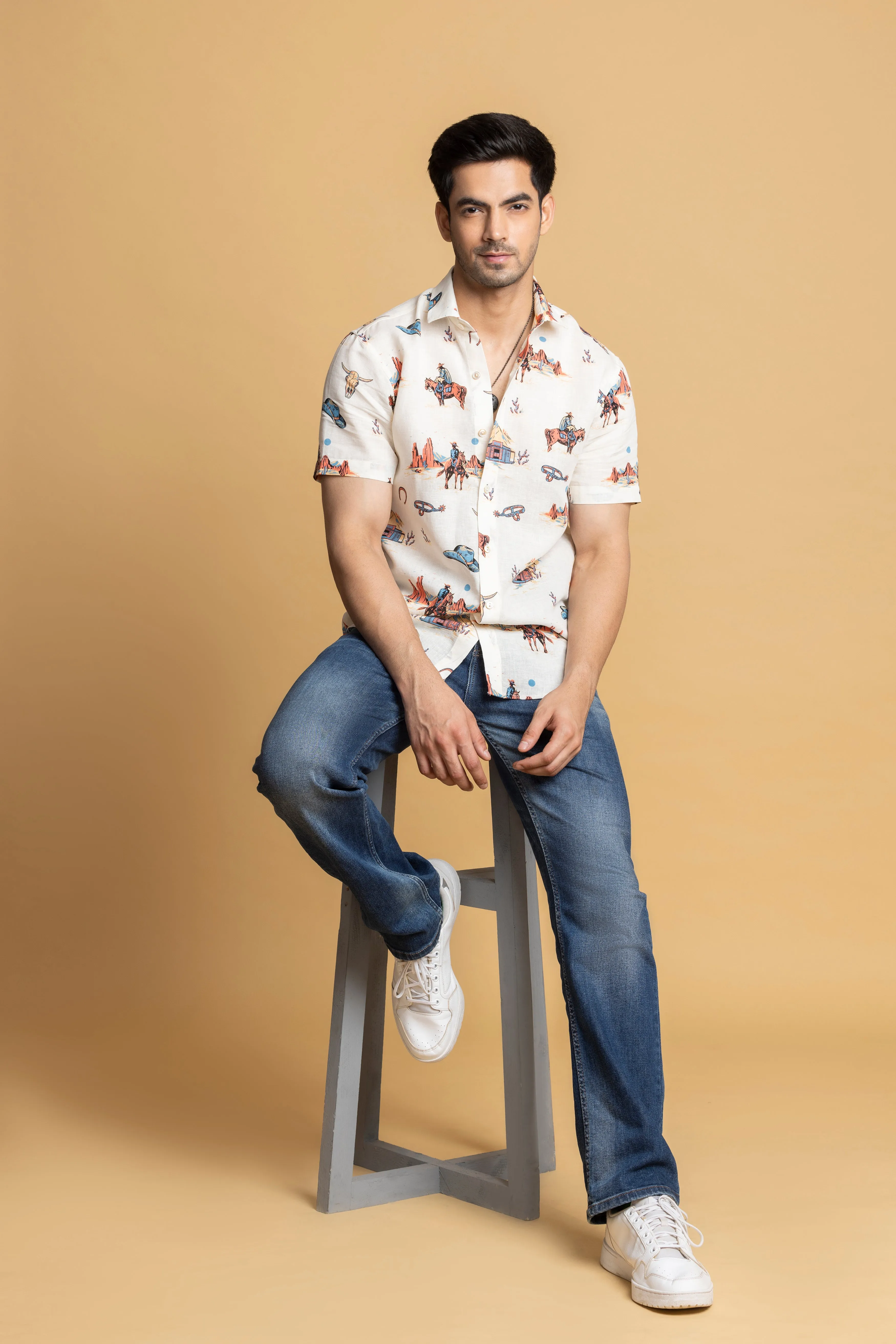 The Cowboy Shirt -  Linen Shirts