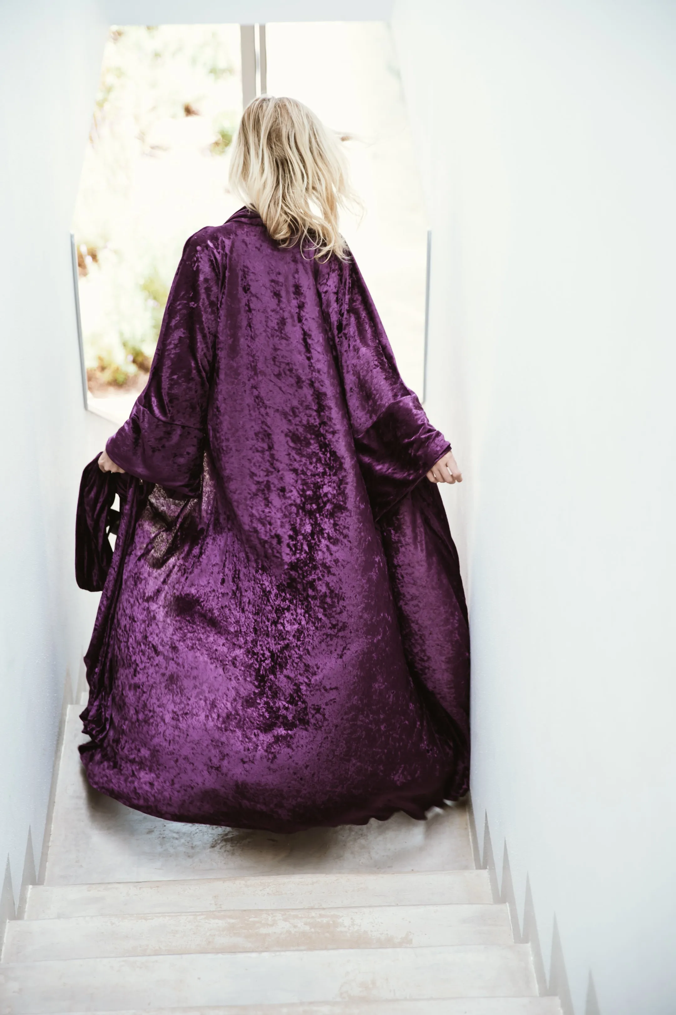 Tilla Purple  Kimono