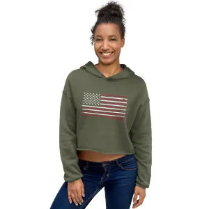 VBAmerica Ball Stars Crop Hoodie
