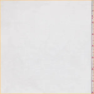 White Linen Slub Shirting Fabric