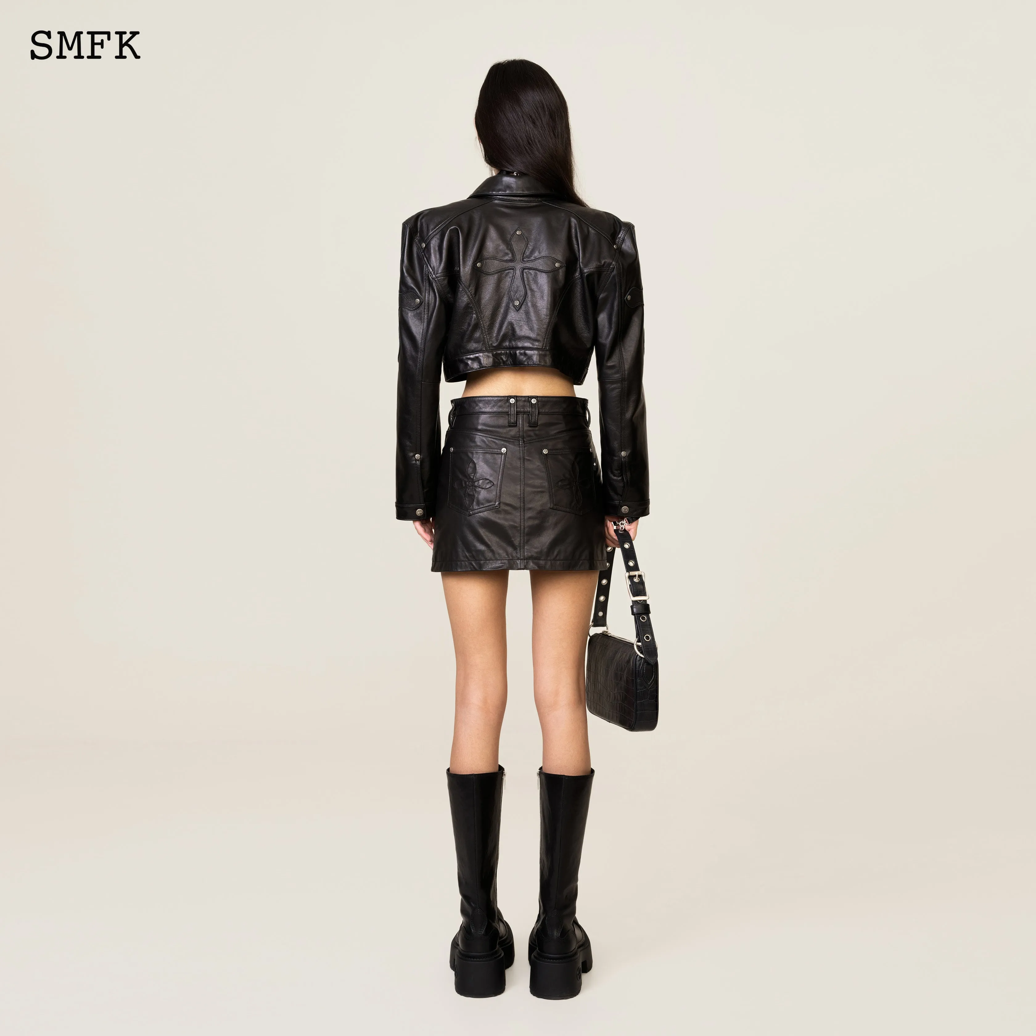 WildWorld Rock Suede Mid-Waist Mini Skirt