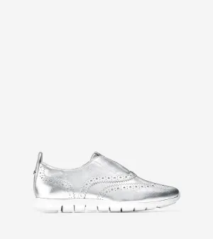 Women's ZERØGRAND Slip On Wingtip