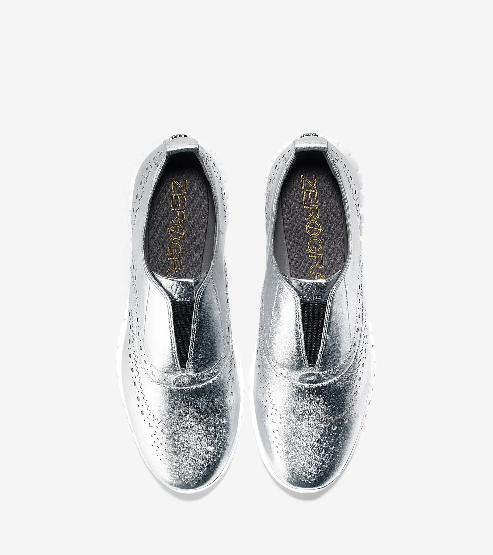 Women's ZERØGRAND Slip On Wingtip