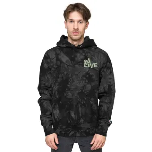 Xbox_Alive Unisex Champion tie-dye hoodie